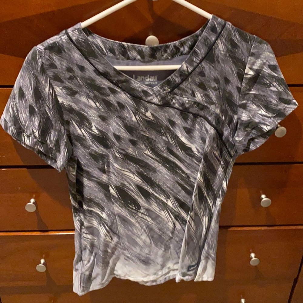 Landau Scrub Top XS